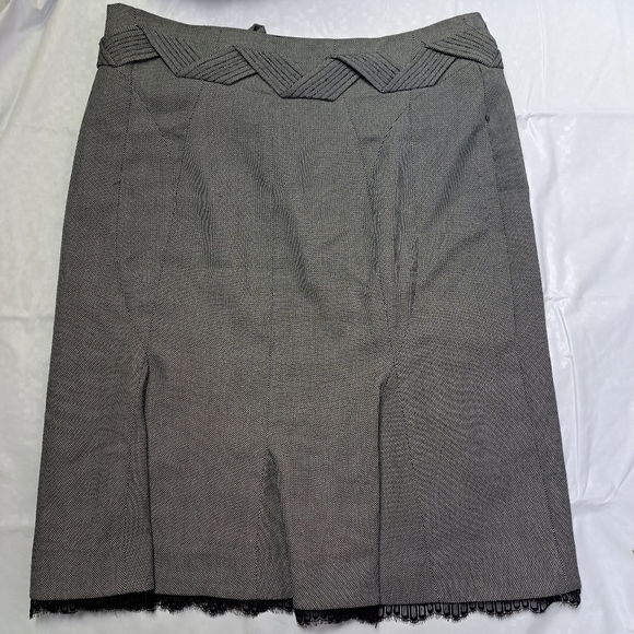 ETCETERA Gray pencil Skirt - Picture 5 of 9